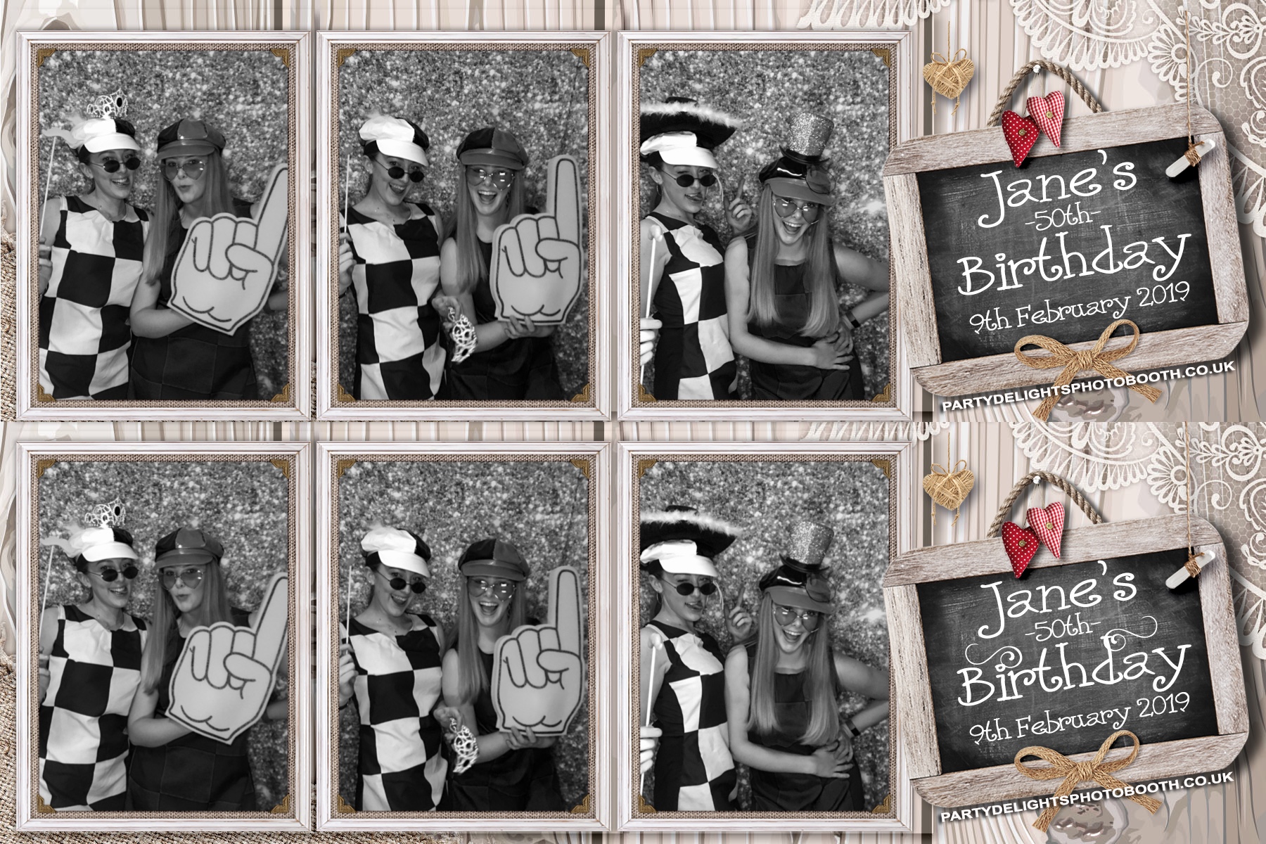 Jane’s 50th - Prints | View more photos from the event at gallery.partydelightsphotobooth.co.uk/u/PartyDelightsPhotoBooth/Jane’s-50th-Prints